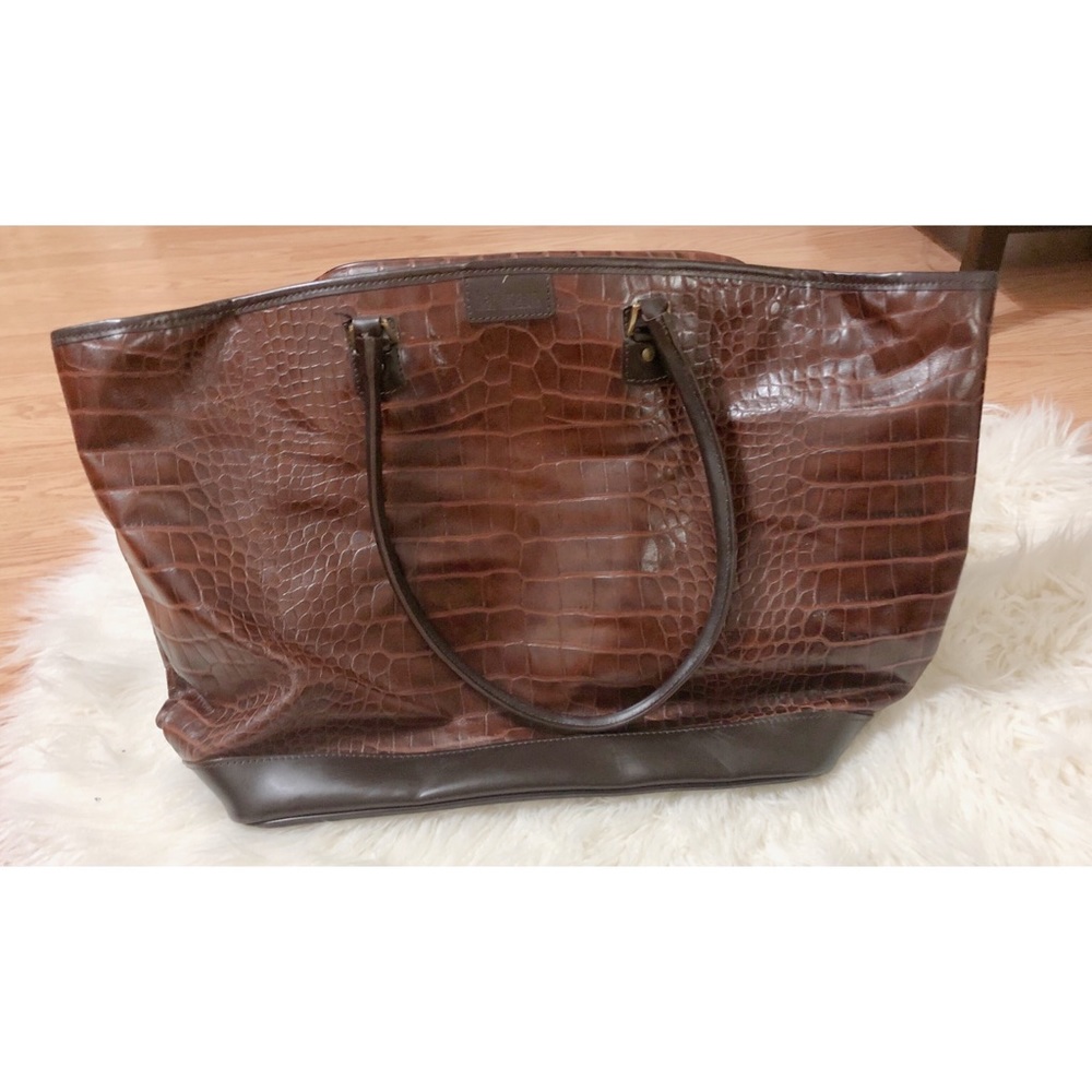 Hartmann Faux Alligator Luggage unisex